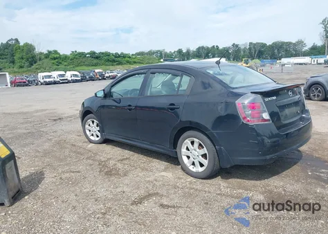 2010 Nissan Sentra 2.0Sr из США, поврежденный, VIN 3N1AB6AP7AL722103